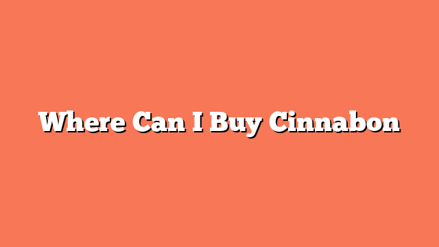 Where Can I Buy Cinnabon